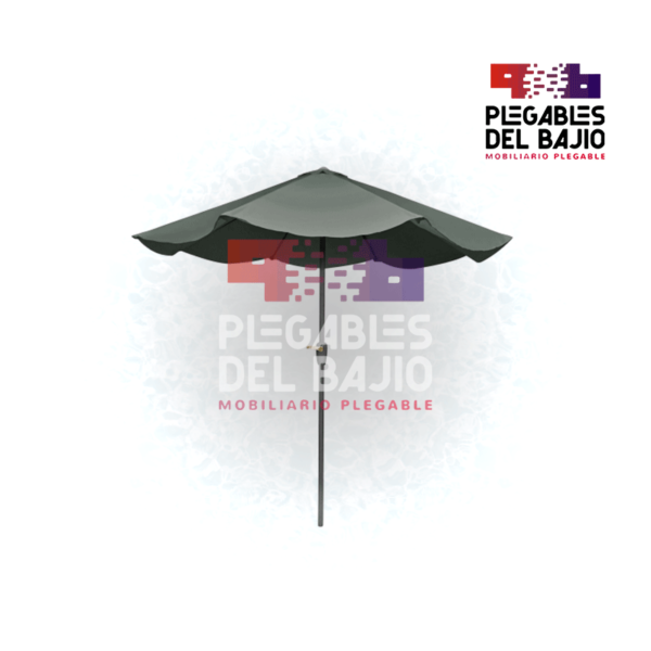 Sombrilla exterior gris